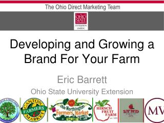 Eric Barrett Ohio State University Extension