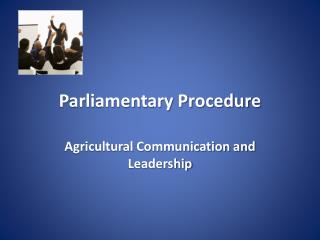 Parliamentary Procedure