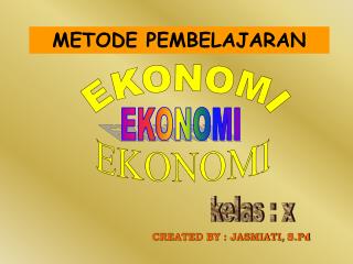 METODE PEMBELAJARAN