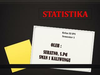 STATISTIKA