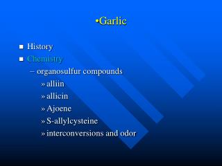 Garlic