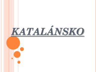 KATALÁNSKO