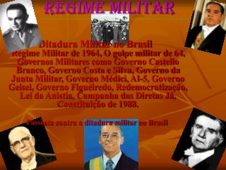 Regime militar