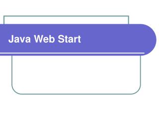 Java Web Start