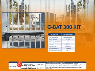 G-BAT 300 KIT