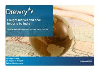 Freight market and coal imports by India