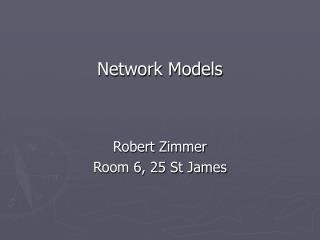 Network Models