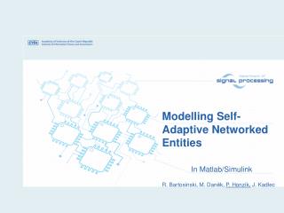 Modelling Self-Adaptive Networked Entities