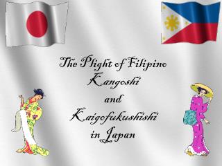 The Plight of Filipino Kangoshi and Kaigofukushishi in Japan