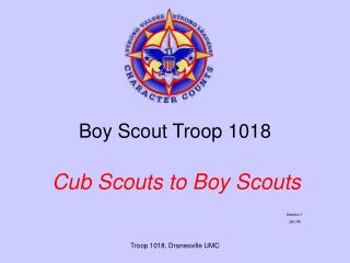 Boy Scout Troop 1018