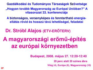A magyarországi erőmű-építés az európai környezetben