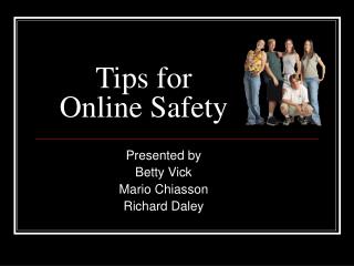 Tips for Online Safety