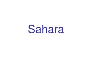 Sahara