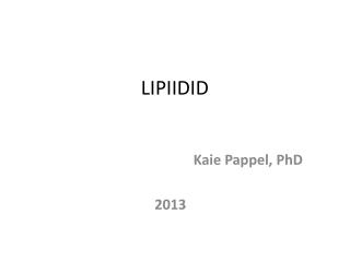 LIPIIDID