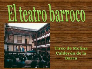 El teatro barroco