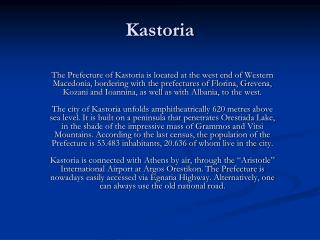 Kastoria