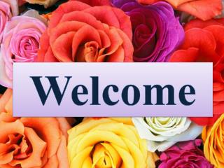 Welcome