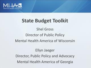 State Budget Toolkit