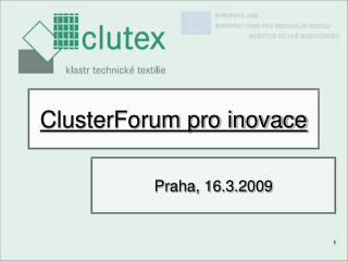 ClusterForum pro inovace