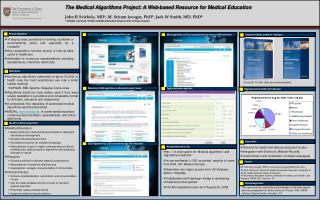 The Medical Algorithms Project: A Web-based Resource for Medical Education