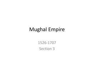 Mughal Empire