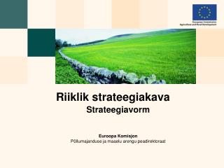 Riiklik strateegiakava