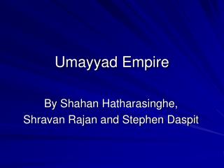 Umayyad Empire