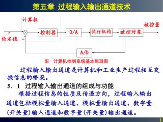 第五章 过程输入输出通道技术