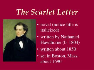 The Scarlet Letter