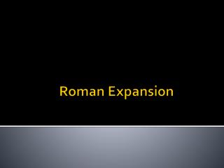 Roman Expansion