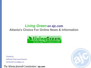 Living Green on ajc Atlanta’s Choice For Online News &amp; Information