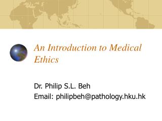 An Introduction to Medical Ethics