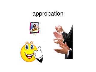 approbation