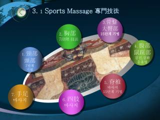 3 . 1 Sports Massage 專門技法