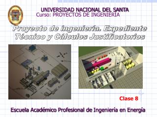 Curso: PROYECTOS DE INGENIERÍA