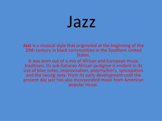 Jazz