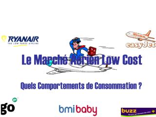 Quels Comportements de Consommation ?