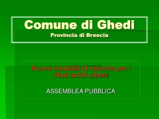 Comune di Ghedi Provincia di Brescia