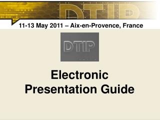 Electronic Presentation Guide