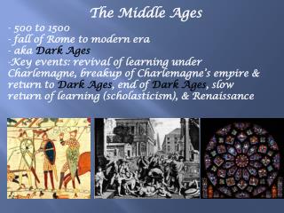 The Middle Ages