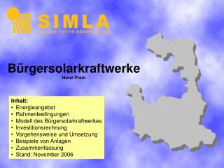 Bürgersolarkraftwerke Horst Prem