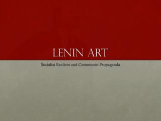 Lenin Art