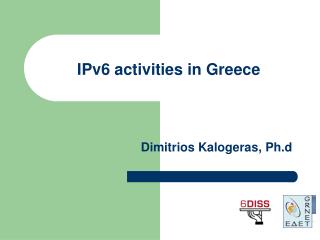 IPv6 activities in Greece