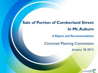 Cincinnati Planning Commission