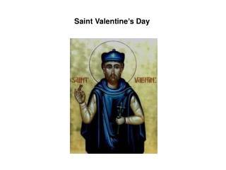 Saint Valentine’s Day