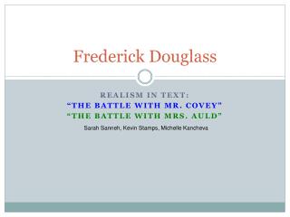 Frederick Douglass