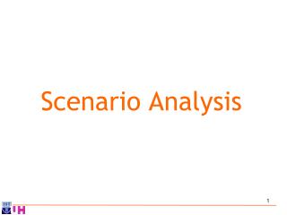 Scenario Analysis