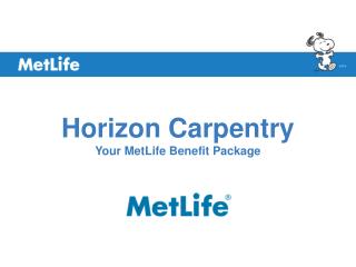 Horizon Carpentry Your MetLife Benefit Package