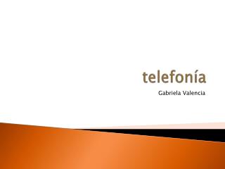 telefonía