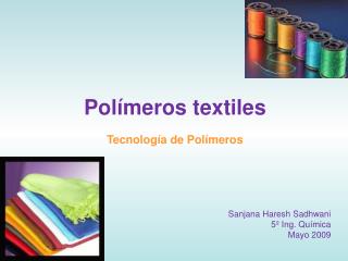 Polímeros textiles